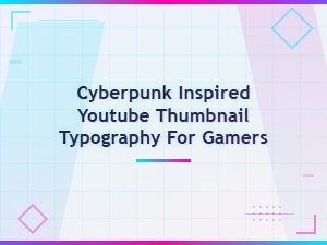 Cyberpunk Gaming Font Collection for Youtube Thumbnails and Streamers